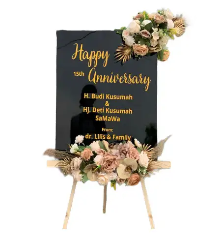 Papan Bunga Akrilik Ilir Timur Ii